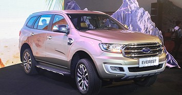 Giá xe ô tô Ford Everest giảm sốc 130 triệu đồng, cam kết bán xe 'không kèm lạc'