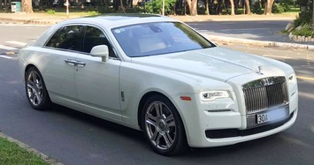 Rolls-Royce Ghost lăn bánh 8 năm được bán với giá 10 tỷ 