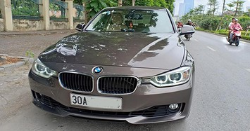 Cận cảnh xe sang BMW 320i chạy 4 năm giá còn 990 triệu