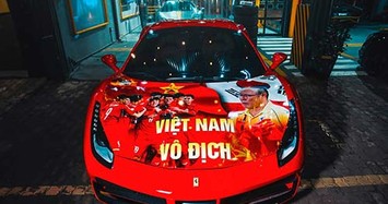 Dàn siêu xe trăm tỷ mừng U22 Việt Nam giành HCV Sea Games 