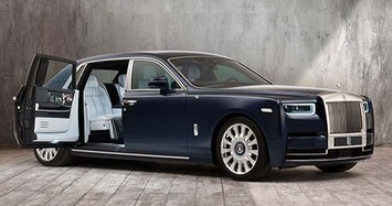 Xe siêu sang Rolls-Royce Phantom 'hoa hồng': Tác phẩm nghệ thuật