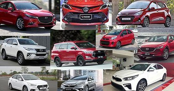 Những mẫu ôtô bán chạy nhất Việt Nam quý I/2020