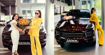 Ngắm Porsche Cayenne 2020 gần 5 tỷ đồng Hương Giang vừa sắm