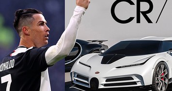 Cân cảnh siêu xe Bugatti Centodieci hơn 206 tỷ đồng của siêu sao Ronaldo 