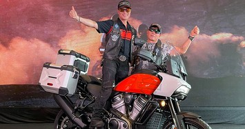Cận cảnh Harley-Davidson Pan America giá 1 tỷ của dân chơi Việt 