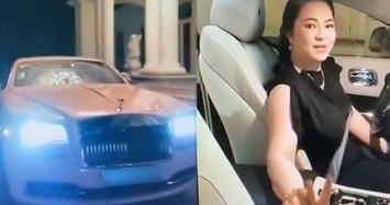 Nữ đại gia Nguyễn Phương Hằng livestream bên xe siêu sang Rolls-Royce 30 tỷ
