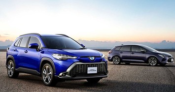 Cận cảnh Toyota Corolla Cross 2021 giá rẻ bèo tại Nhật Bản