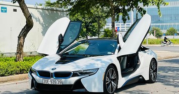 Cận cảnh xe siêu sang BMW i8 chỉ 3,7 tỷ tại Hà thành