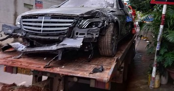 Mercedes-Benz S450 bị tai nạn của đại gia Bình Dương rao bán 2 tỷ