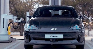 Xe Hyundai có thể tự đỗ, sạc điện và tự chạy khi đủ pin?