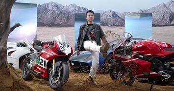 Bộ sưu tập siêu môtô Ducati hơn 10 tỷ của Minh Nhựa