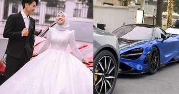 Dàn siêu xe trăm tỷ tại đám cưới Tiktoker Đạt Villa lấy vợ Indonesia