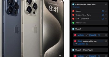Nút Action Button trên iPhone 15 có thể làm chìa khóa phụ ôtô?