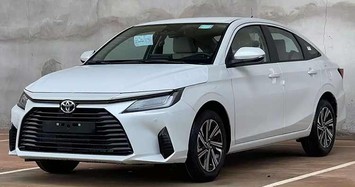 Toyota Vios 2024 mới lộ diện 