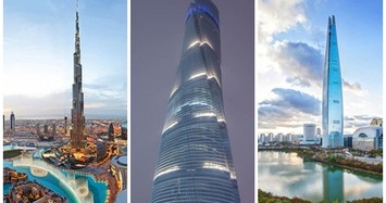 Thiết kế độc đáo của 5 tòa nhà cao nhất thế giới