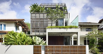 'Rừng nhiệt đới' bên trong ngôi nhà giữa phố