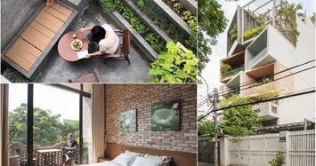 Ngôi nhà giữa Sài Gòn gây ấn tượng mạnh vì thiết kế lạ 