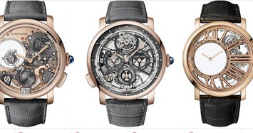 Cận cảnh bộ sưu tập đồng hồ hiếm, xa xỉ của Cartier