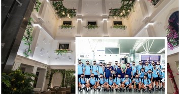 Cận cảnh khách sạn sang trọng đội tuyển Việt Nam đóng quân
