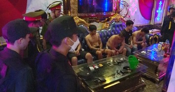 200 cán bộ, chiến sĩ đột kích hang ổ ăn chơi karaoke Thiên Đường II