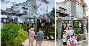 Cận cảnh ngôi nhà khang trang vợ chồng Lý Hải xây tặng mẹ ở Tiền Giang 
