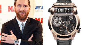 Không chỉ mê siêu xe, Messi còn mê thương hiệu đồng hồ đắt đỏ 