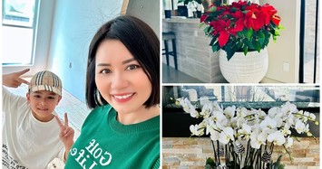 Vợ cũ Đan Trường thay áo mới cho biệt thự 1.500m2 rực sắc hoa