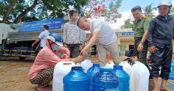 “Giọt nước nghĩa tình”: Tiếp sức người dân miền Tây vượt qua khó khăn mùa hạn mặn 