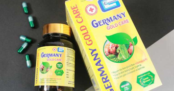  Sản phẩm thực phẩm bảo vệ sức khoẻ Germany Gold Care vi phạm quảng cáo
