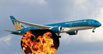 Hành khách bật lửa trên máy bay Vietnam Airline chuẩn bị cất cánh 