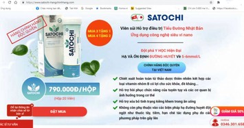 Cảnh báo sản phẩm Satochi, Mộc Linh Chi Body Weight quảng cáo gây hiểu nhầm 