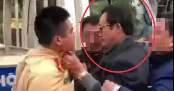 Chi cục trưởng Dân số say xỉn tát CSGT Tuyên Quang bị phạt 38 triệu đồng