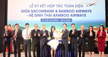 Ngân hàng Sacombank và hãng bay Bamboo Airways hợp tác toàn diện