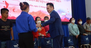 Hội Doanh nhân trẻ Việt Nam và Tập đoàn TTC tặng 900 phần quà cho bà con huyện Gò Dầu