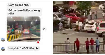 Thu tiền đỗ ôtô tại sân bay Nội Bài sau khi người lái đã chết 
