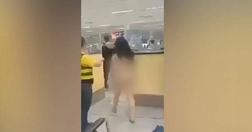 Clip nữ hành khách người Việt khỏa thân ở sân bay Philippines