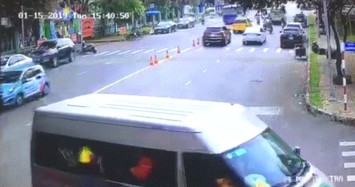 Xe đưa đón học sinh trường Nam Sài Gòn “gây” tai nạn khiến 4 bé bị thương?
