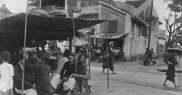 Chùm ảnh cực chất về hàng quán vỉa hè Hà Nội năm 1896