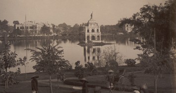 Cận cảnh hồ Hoàn Kiếm thập niên 1890