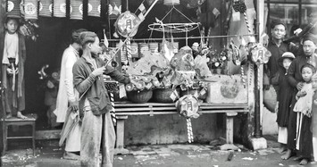 Tết Trung thu ở Hà Nội năm 1926 cực rực rỡ dù ảnh đen trắng