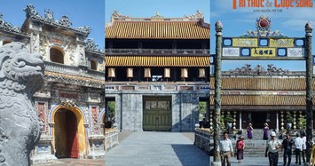 Những cánh cổng trăm tuổi kiến trúc đặc sắc của Hoàng thành Huế