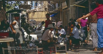 Cuộc sống sôi động ở thủ đô của Myanmar năm 1992