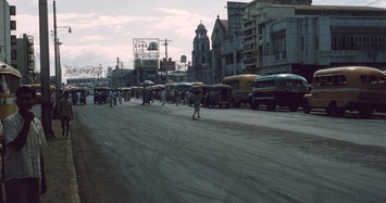 Cuộc sống nhộn nhịp ở Thủ đô của Philippines năm 1954 