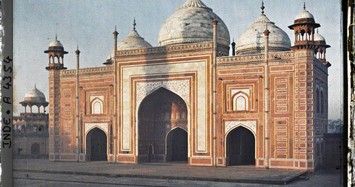 Bất ngờ ảnh màu lăng mộ hoành tráng nhất Ấn Độ năm 1913