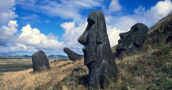 Bí ẩn các bức tượng Moai trên đảo Phục Sinh