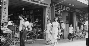 Loạt hình cực độc về vỉa hè Sài Gòn năm 1953