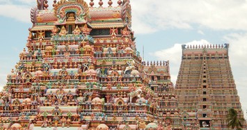 Choáng với khu đền Hindu giáo lộng lẫy bậc nhất thế giới