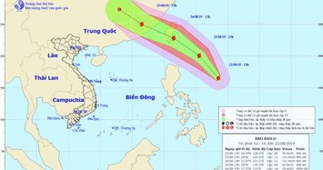 Tin bão mới nhất: Bão Bailu giật cấp 11 đang áp sát Biển Đông