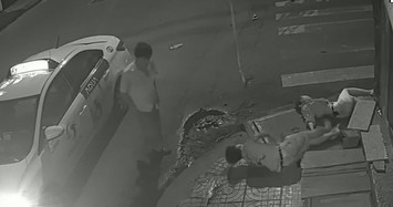 Hình ảnh clip ghi nhận vụ việc.