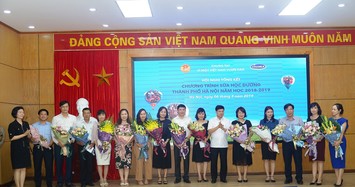 Hà Nội tham gia chương trình Sữa học đường, đạt tỷ lệ 87,7%